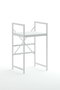 Hanah Home C7 Armario para Lavadora, Blanco, 70x116x60 cm, Diseño Moderno y Duradero para Lavadero